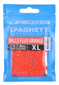 CRESTA Spaghetti Balls XL Fluo Orange